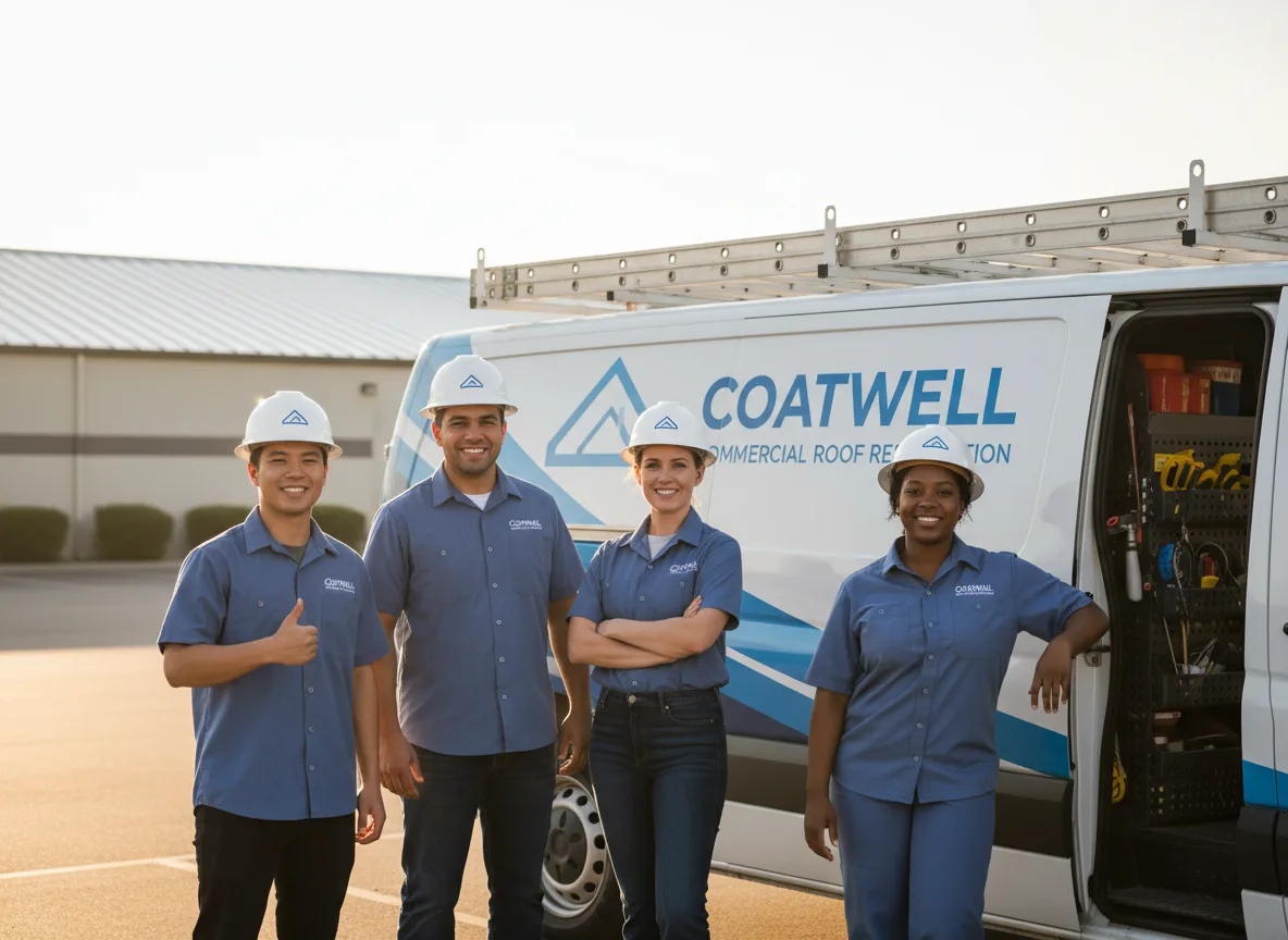 Commercial roof coating company in Conroe, TX